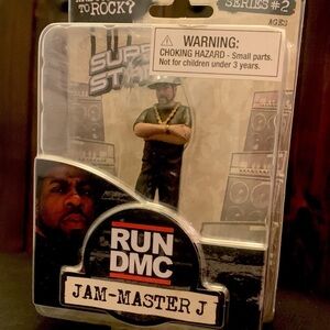 VTG- Super Stars Series 2 JAM-MASTER J Figure RUN DMC Are You ReadyTo Rock  2009
